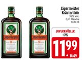 Kräuterlikör von Jägermeister im aktuellen EDEKA Prospekt für 11,99 €