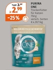 Trockenfutter für Katzen von PURINA ONE im aktuellen Müller Prospekt für 2,99 €