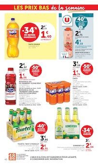 Promotion Oasis dans le prospectus Hyper U, valable du 01/09/2026 au 13/09/2026 Promo Oasis dans le catalogue Hyper U du moment à la page 42