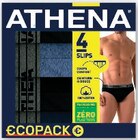 Lot de 4 slips homme - ATHENA - U Express à Saint-Étienne Lot de 4 slips homme - ATHENA en promo chez U Express Saint-Étienne à 14,34 €