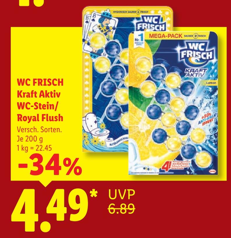 Kraft Aktiv WC-Stein/Royal Flush