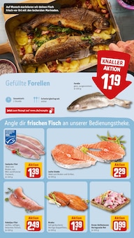 Lachssteak im REWE Prospekt "Dein Markt" mit 33 Seiten (Hamburg)