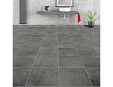 Promo Carrelage de sol intérieur "Malo" gris anthracite - l. 30,5 x L. 30,5 cm à 20,37 € dans le catalogue Brico Dépôt à Metz