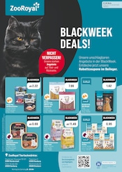 Aktueller ZooRoyal Zoohandlung Prospekt in Oststeinbek und Umgebung, "BLACKWEEK DEALS!" mit 8 Seiten, 17.11.2025 - 29.11.2025