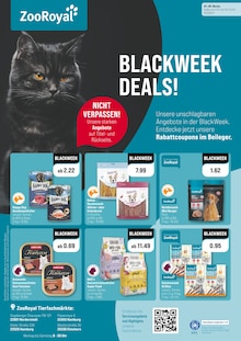 Aktueller ZooRoyal Prospekt für Ahrensburg und Ungebung, Seiten zum blättern ZooRoyal Prospekt BLACKWEEK DEALS! mit Seiten in Ahrensburg und Umgebung