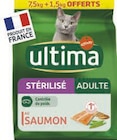 Croquettes au saumon pour chat stérilisé - ULTIMA à 27,95 € dans le catalogue Carrefour