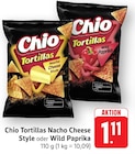 Aktuelles Tortillas Nacho Cheese Style Angebot bei E center in Reutlingen ab 1,11 €