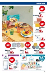 Prix et réduction Assiette creuse dans le prospectus Super U en cours Offre Assiette creuse dans le catalogue Super U du moment à la page 15