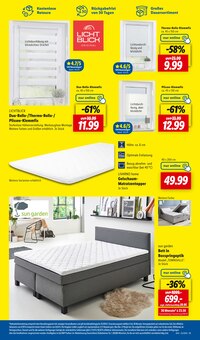 Bett im Lidl Prospekt "LIDL LOHNT SICH" mit 70 Seiten (Kiel)