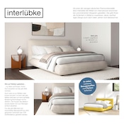 Aktueller Ambiente by Hesse Prospekt mit Bett, "wo Design zu Hause ist und bleibt", Seite 9