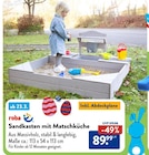 Sandkasten mit Matschküche Angebote von roba bei ALDI Nord Wuppertal für 89,99 €