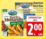 Back-Mozzarella von Alpenhain für 2,00 € bei EDEKA im Angebot Back-Mozzarella von Alpenhain im aktuellen EDEKA Prospekt