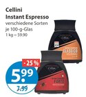 Instant Espresso Classico Angebote von Cellini bei V-Markt Regensburg für 5,99 €