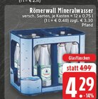 Aktuelle Wasser Angebote bei EDEKA in Remscheid Aktuelles Römerwall Angebot bei EDEKA in Remscheid ab 4,29 €