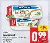 Gewürzquark von Milram für 0,99 € bei EDEKA im Angebot Gewürzquark von Milram im aktuellen EDEKA Prospekt