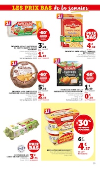 Promotion Fromage râpé dans le prospectus Hyper U, valable du 14/10/2025 au 19/10/2025 Promo Fromage râpé dans le catalogue Hyper U du moment à la page 19