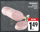 EDEKA Dörzbach - Zwiebelwurst Angebot im Prospekt Zwiebelwurst bei EDEKA im Dörzbach Prospekt für 1,49 €