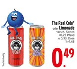 Cola im Angebot bei EDEKA in Unterschleißheim Cola Angebote von The Real bei EDEKA Unterschleißheim für 0,49 €