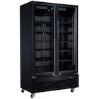 Doppeltüriger Getränkekühlschrank GSC2100B-NC, 120 x 72.5 x 206.6 cm, 949 L, schwarz von METRO PROFESSIONAL im aktuellen METRO Prospekt