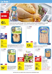 Offre Poulet Fermier dans le catalogue Carrefour du moment à la page 36