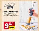 Gebäckpresse im Angebot bei E center in Darmstadt Gebäckpresse Angebote von Baker's Best bei E center Darmstadt für 9,99 €