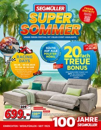Segmüller Prospekt für Weiterstadt: "Segmüller Super Sommer", 6 Seiten, 02.08.2025 - 16.08.2025