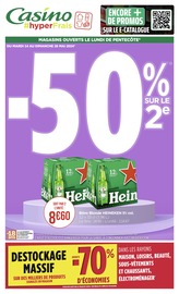 Heineken Angebote im Prospekt "Casino #hyperFrais" von Géant Casino auf Seite 1