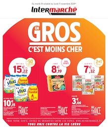 Prospectus Intermarché à Morestel: «EN GROS C'EST MOINS CHER» ,  pages, du 29/10/2024 au 11/11/2024