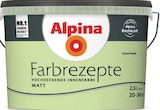 Farbrezepte Innenfarbe von Alpina für 6,99 € bei Zimmermann im Angebot Farbrezepte Innenfarbe von Alpina im aktuellen Zimmermann Prospekt
