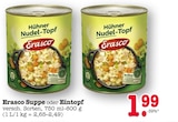 Suppe oder Eintopf Angebote von Erasco bei E center Ettlingen für 1,99 €