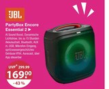 PartyBox Encore Essential 2 von JBL im aktuellen V-Markt Prospekt für 169,00 €