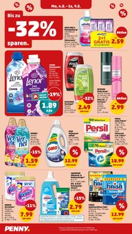 Lenor im Penny Prospekt "Wer günstig will, muss Penny." mit 41 Seiten (Nürnberg)