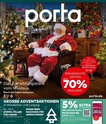 porta Möbel Prospekt für Merseburg mit 8 Seiten porta Möbel Prospekt für Merseburg: "Mach das Leben komplett", 8 Seiten, 03.12.2023 - 09.12.2023