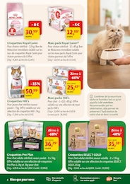 Prix et réduction Croquettes Chat dans le prospectus Maxi Zoo en cours Offre Croquettes Chat dans le catalogue Maxi Zoo du moment à la page 4