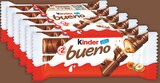 Barre chocolatée Bueno chocolat au lait - KINDER - Intermarché à Angers Barre chocolatée Bueno chocolat au lait - KINDER en promo chez Intermarché Angers à 1,76 €