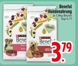 Hundenahrung im Angebot bei EDEKA in Regensburg Hundenahrung Angebote von Beneful bei EDEKA Regensburg für 3,79 €