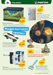 Catalogue Maxi Zoo de la semaine "Plongez dans un monde magique !" avec 2 pages, valide du 10/09/2025 au 28/09/2025 pour Blagnac et alentours Prospectus Maxi Zoo de la semaine "Plongez dans un monde magique !" avec 2 pages, valide du 10/09/2025 au 28/09/2025 pour Blagnac et alentours