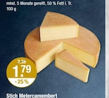 V-Markt Buchloe - Stich Metercamembert Angebot im Prospekt Stich Metercamembert bei V-Markt im Buchloe Prospekt für 1,79 €