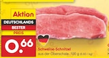 Schweine-Schnitzel bei Netto Marken-Discount im Buchloe Prospekt für 0,66 €