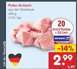 Puten-Gulasch Angebote bei Netto Marken-Discount Konstanz für 2,99 €