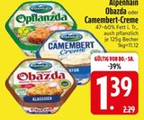 Obazda im EDEKA Prospekt Obazda von Alpenhain im aktuellen EDEKA Prospekt für 1,39 €