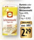 Weizenmehl Type 405 bei E center im Bad Sobernheim Prospekt für 2,29 €