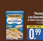 Les Sauces Hollandaise im EDEKA Prospekt Les Sauces Hollandaise von Thomy im aktuellen EDEKA Prospekt für 0,99 €