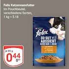 Aktuelles Felix Katzennassfutter Angebot bei GLOBUS in Koblenz ab 0,44 €