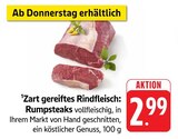 Rumpsteaks Angebote bei EDEKA Aschaffenburg für 2,99 €
