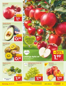 Weintrauben im Netto Marken-Discount Prospekt "Aktuelle Angebote" mit 60 Seiten (Mannheim)