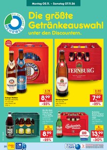 Bier im aktuellen Netto Marken-Discount Prospekt (Berlin) Bier im Netto Marken-Discount Prospekt "Aktuelle Angebote" mit 70 Seiten (Berlin)