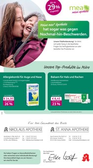 mea - meine apotheke Prospekt Unsere März-Angebote mit 4 Seiten