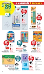 Prix et réduction Crayon De Couleur dans le prospectus Super U en cours Offre Crayon De Couleur dans le catalogue Super U du moment à la page 10
