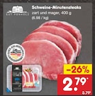 Aktuelles Schweine-Minutensteaks Angebot bei Netto Marken-Discount in Siegen (Universitätsstadt) ab 2,79 €